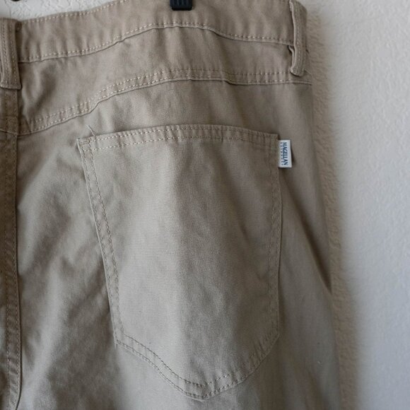 Magellan Men’s Khaki Pants 42W x 30L | Stain Release Stretch Cotton Workwear - Picture 8 of 10